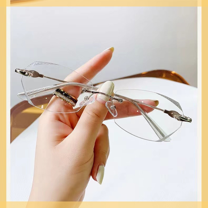 Women Bags Under 500 - Myopia Glasses Women Ultralight Rimless Prescription