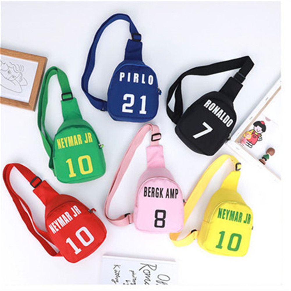 Shopper Tote Canvas - 1pcs Cute Cartoon Children's Number Printed