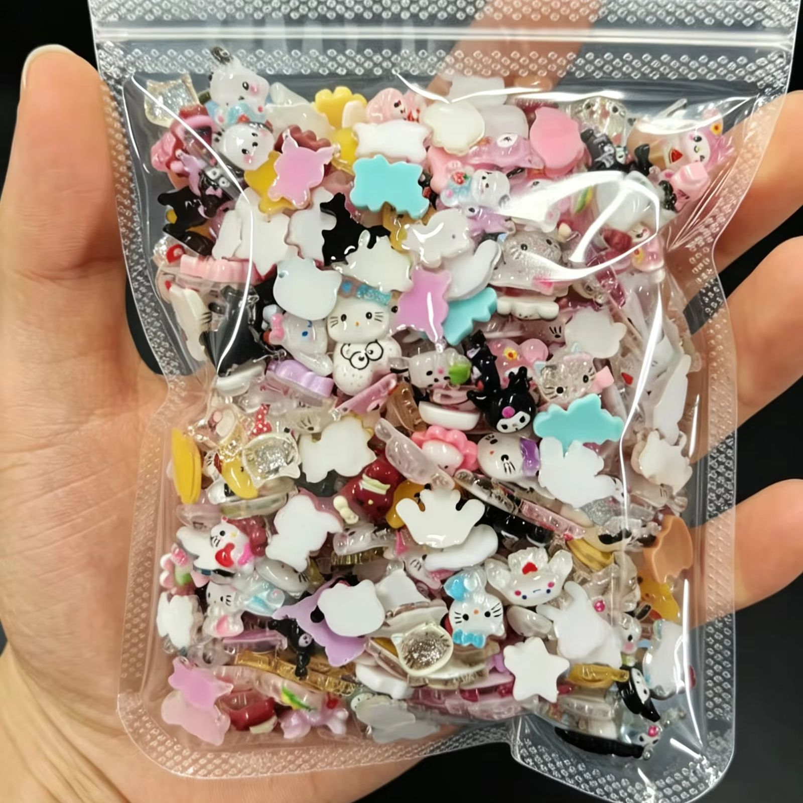 Women Bags Under 500 - 100g Mixed Cartoon 3D Resin Nail