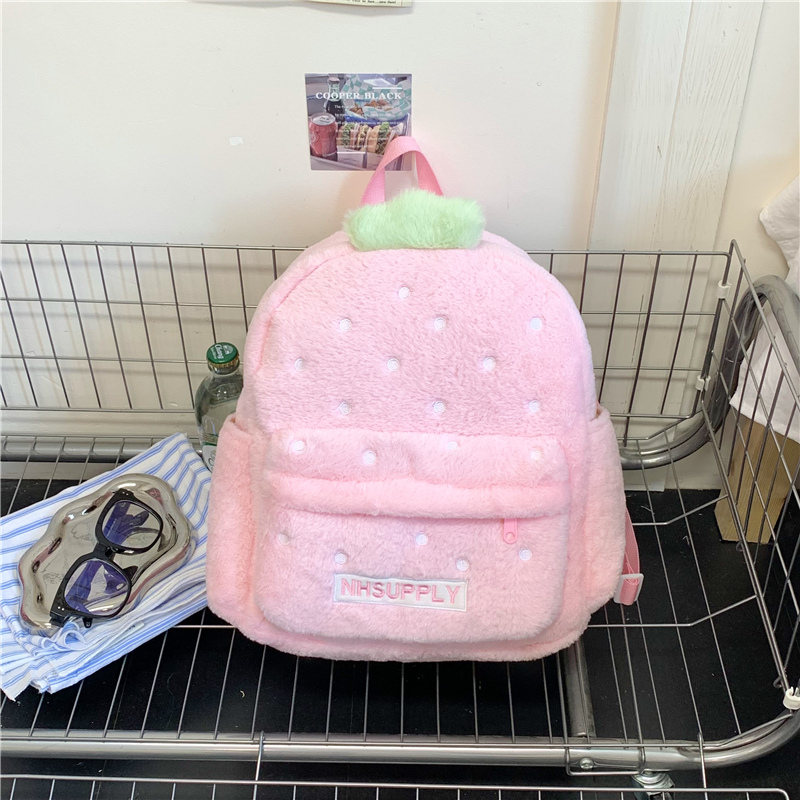 Plush Strawberry Classic Solid - огляд і ціна Women Bags Sale