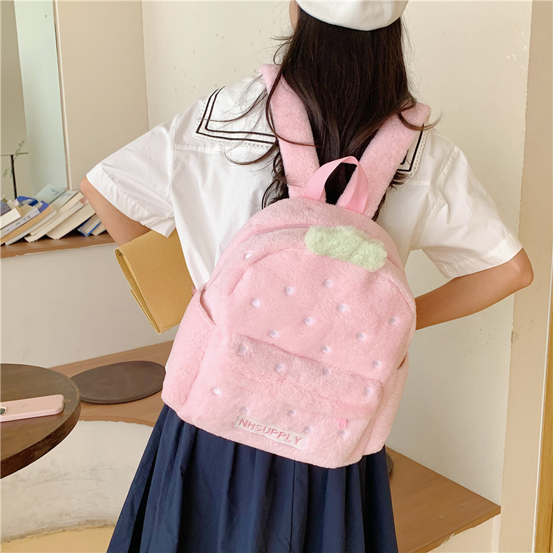 Plush Strawberry Classic Solid - огляд і ціна Women Bags Sale