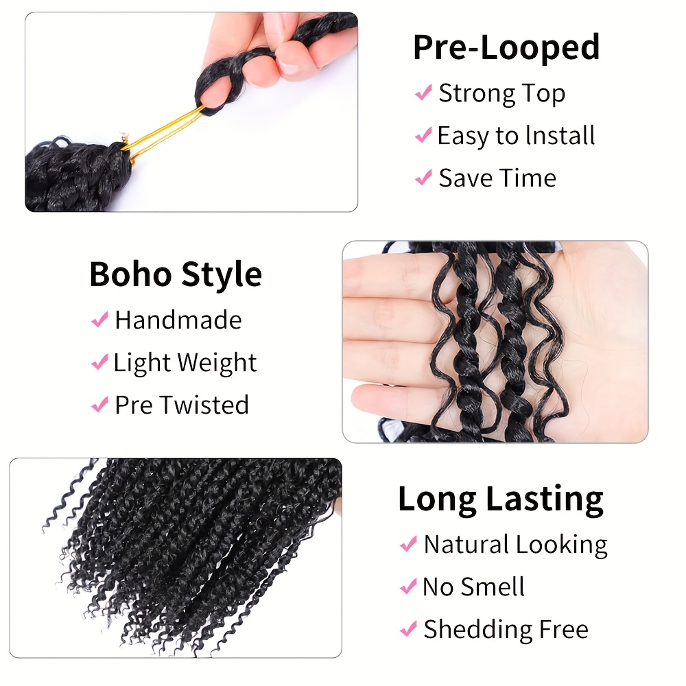Passion Twist Hair 10 inch Boh - огляд і ціна Women Bags Pack
