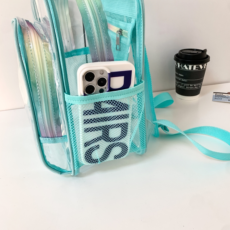 PVC Transparent Zipper Large C - огляд і ціна Women Bags Sale