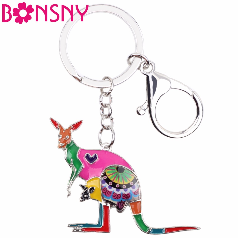 Bonsny Enamel Floral Australia - огляд і ціна Women'S Kangaroo Bags