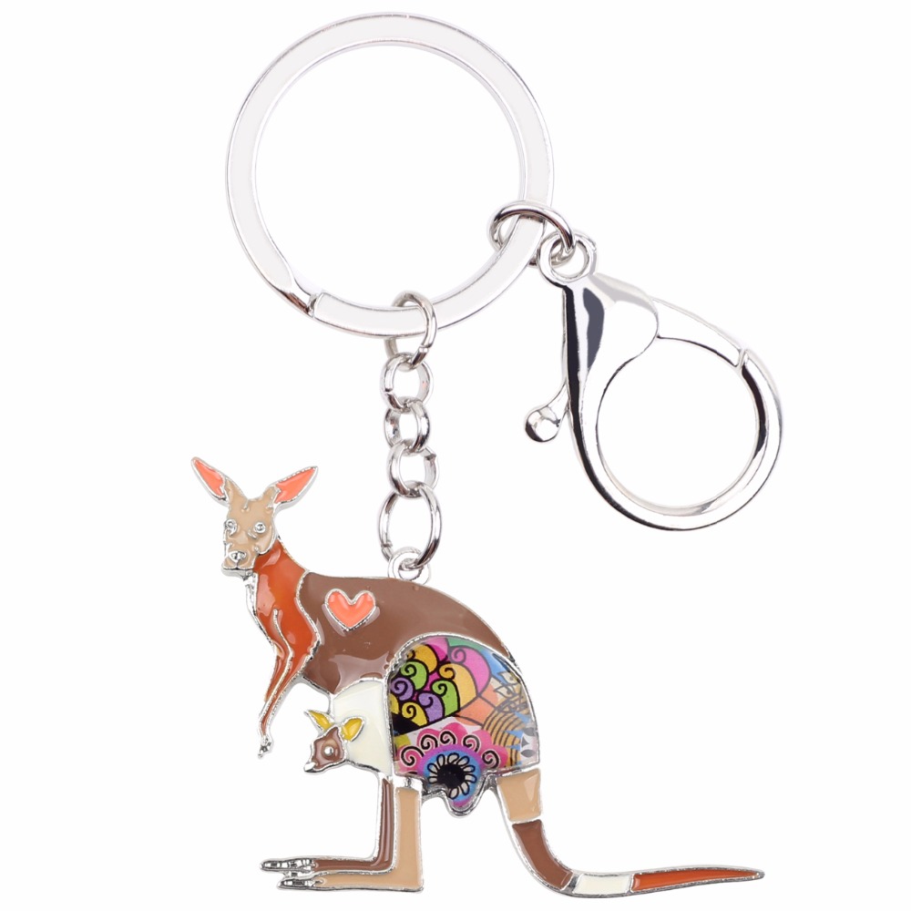 Bonsny Enamel Floral Australia - огляд і ціна Women'S Kangaroo Bags