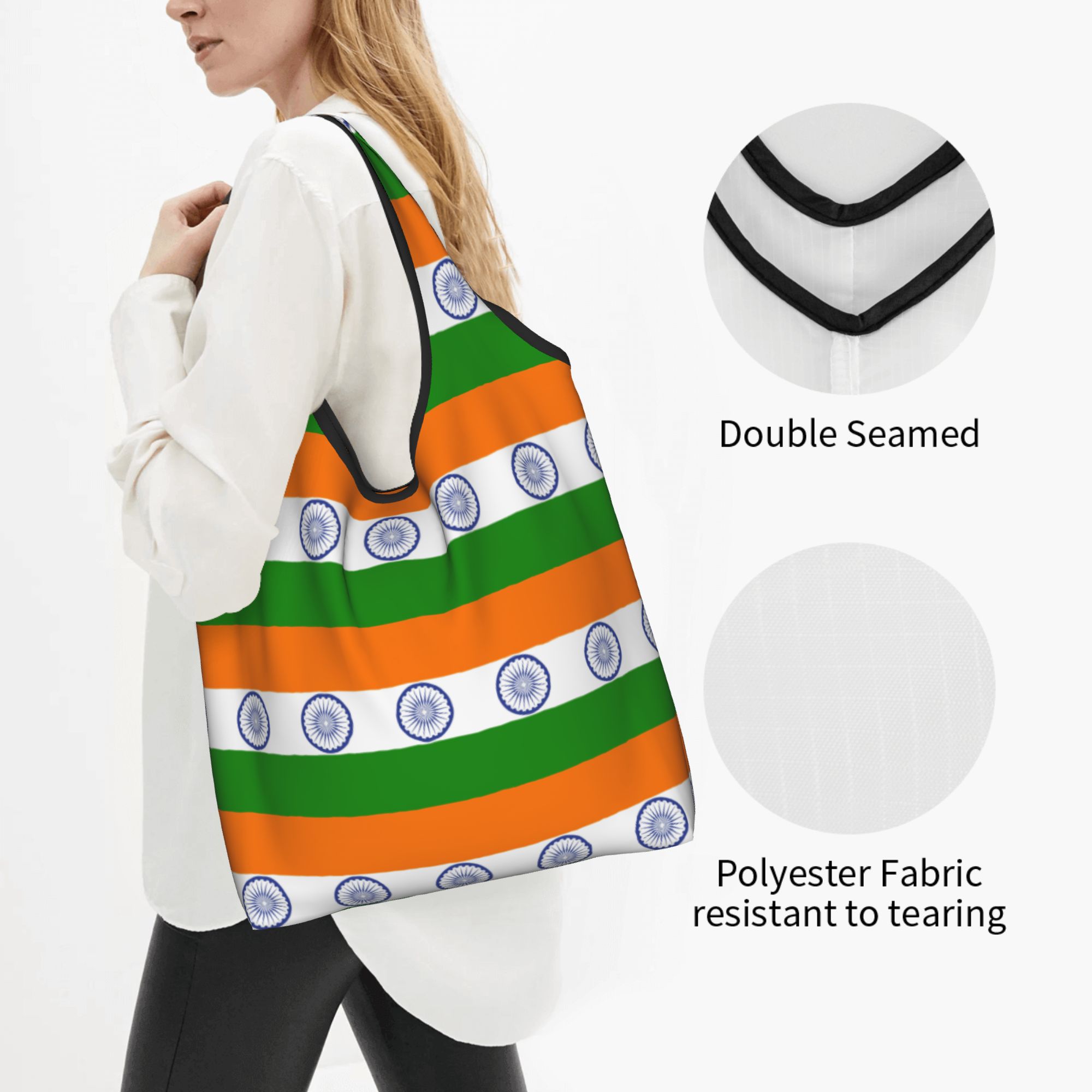Reusable Flag Of Indias Shoppi - огляд і ціна Women Bags India