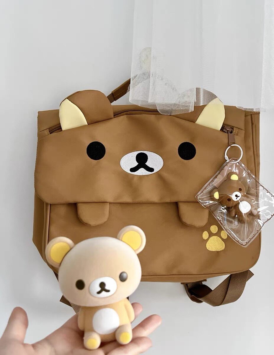 Cartoon Bear Backpack Japanese - огляд і ціна Women'S Japanese Bags