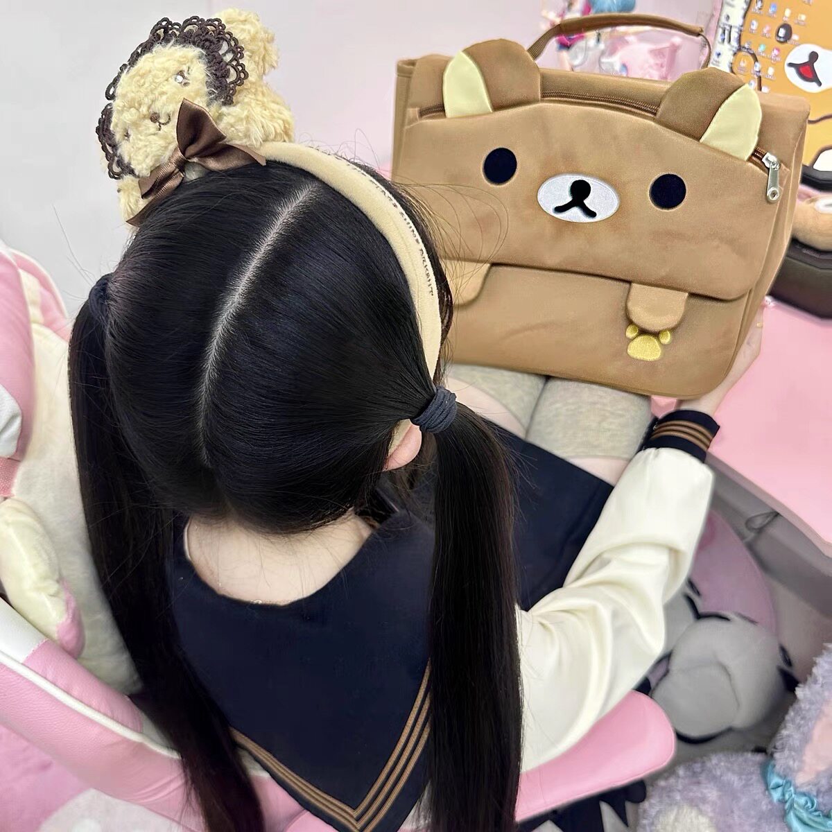 Cartoon Bear Backpack Japanese - огляд і ціна Women'S Japanese Bags
