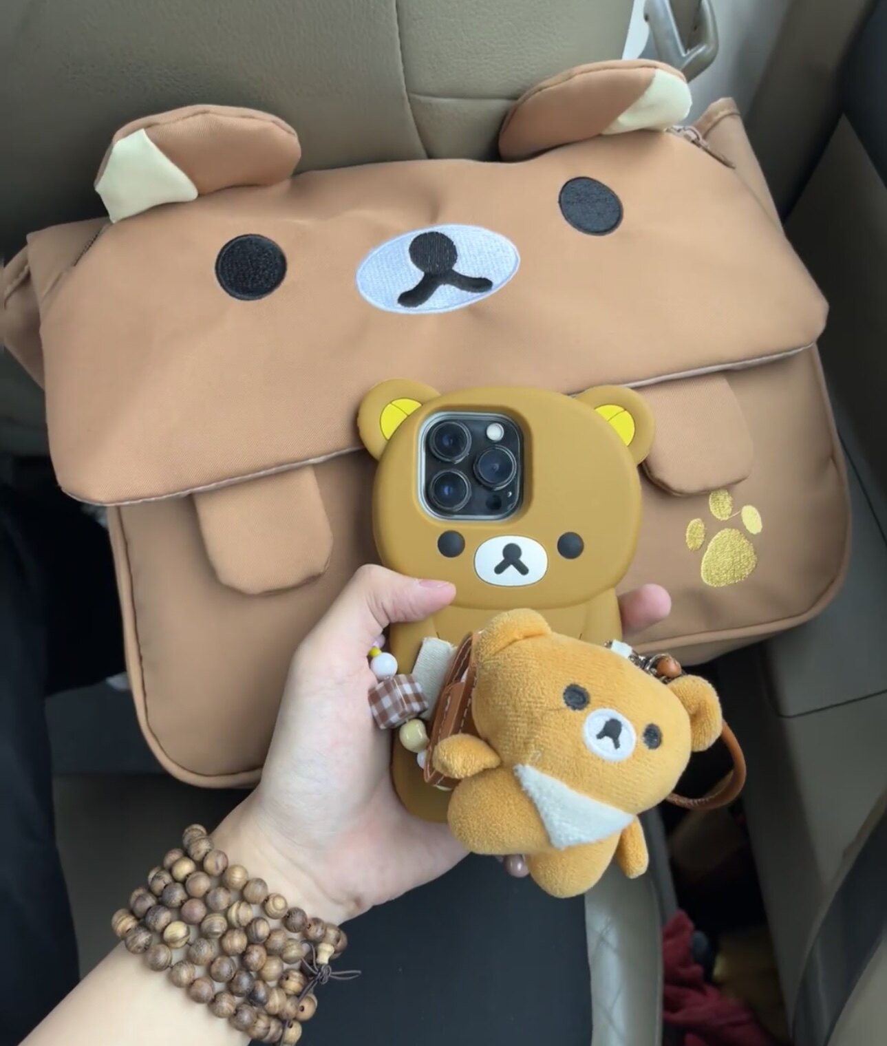 Cartoon Bear Backpack Japanese - огляд і ціна Women'S Japanese Bags