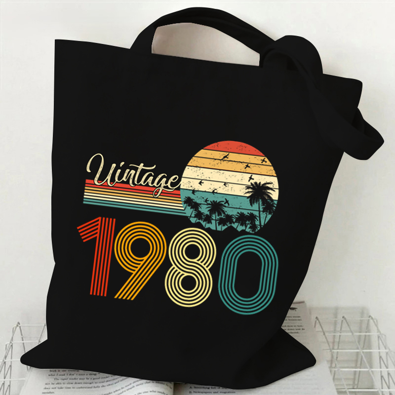 Vintage 1984 Tote Bag Vintage  - огляд і ціна Shopper Tote Canvas