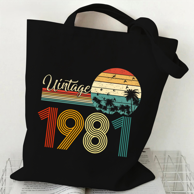 Vintage 1984 Tote Bag Vintage  - огляд і ціна Shopper Tote Canvas