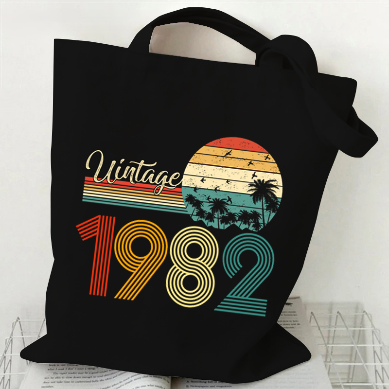 Vintage 1984 Tote Bag Vintage  - огляд і ціна Shopper Tote Canvas