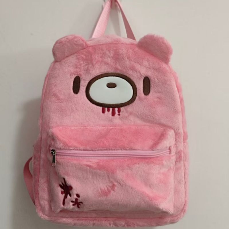 Gloomy Bear Cute Backpack Pink - огляд і ціна Women'S Japanese Bags
