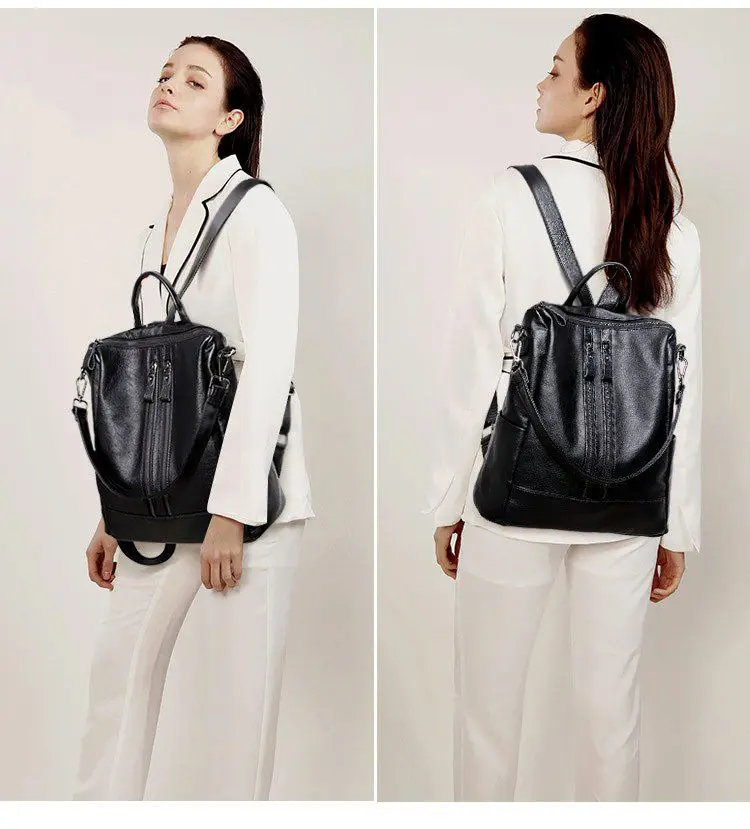 Women Soft Leather Backpack Sc - огляд і ціна Women Bags For Office
