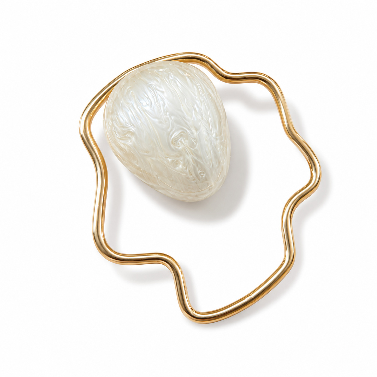 Women mini Acrylic Egg Bag Cut - огляд і ціна Women'S Evening Bags