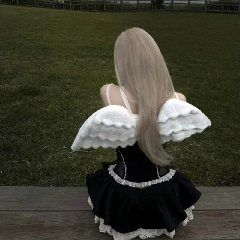 JIAERDI Sweet White Angel Wing - огляд і ціна Women'S Japanese Bags