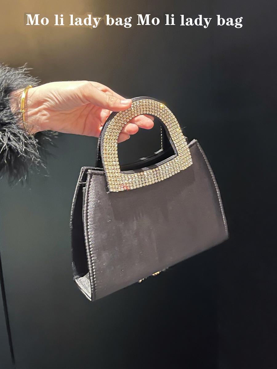 Shiny Diamond Design Tassel Si - огляд і ціна Women'S Evening Bags