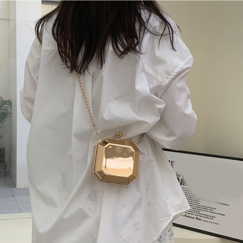 Mini Luxury Gold Party Evening - огляд і ціна Women'S Evening Bags