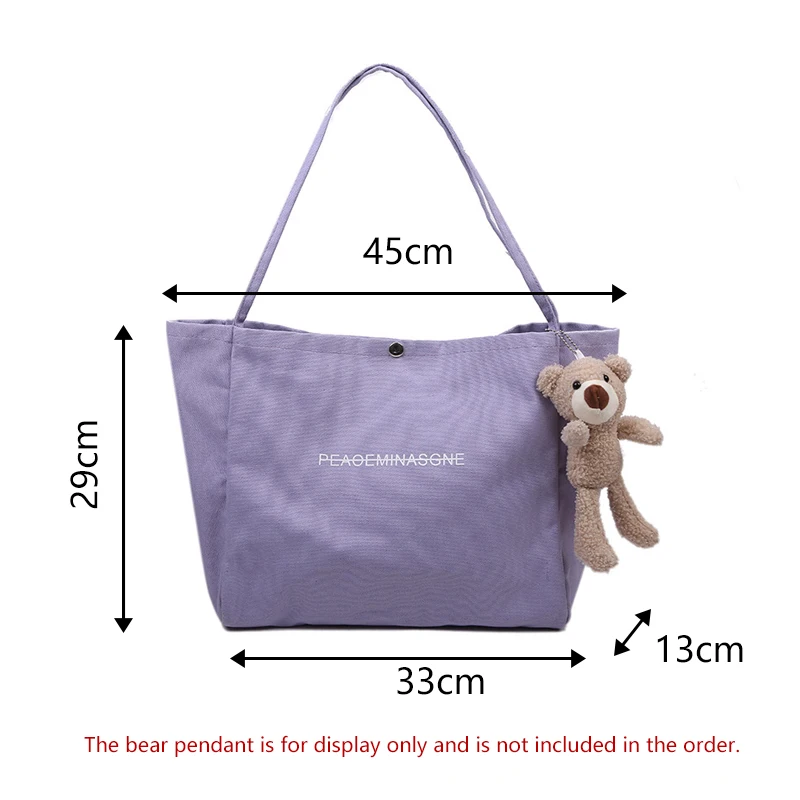 Japanese Canvas Bag Large Capa - огляд і ціна Shopper Tote Canvas