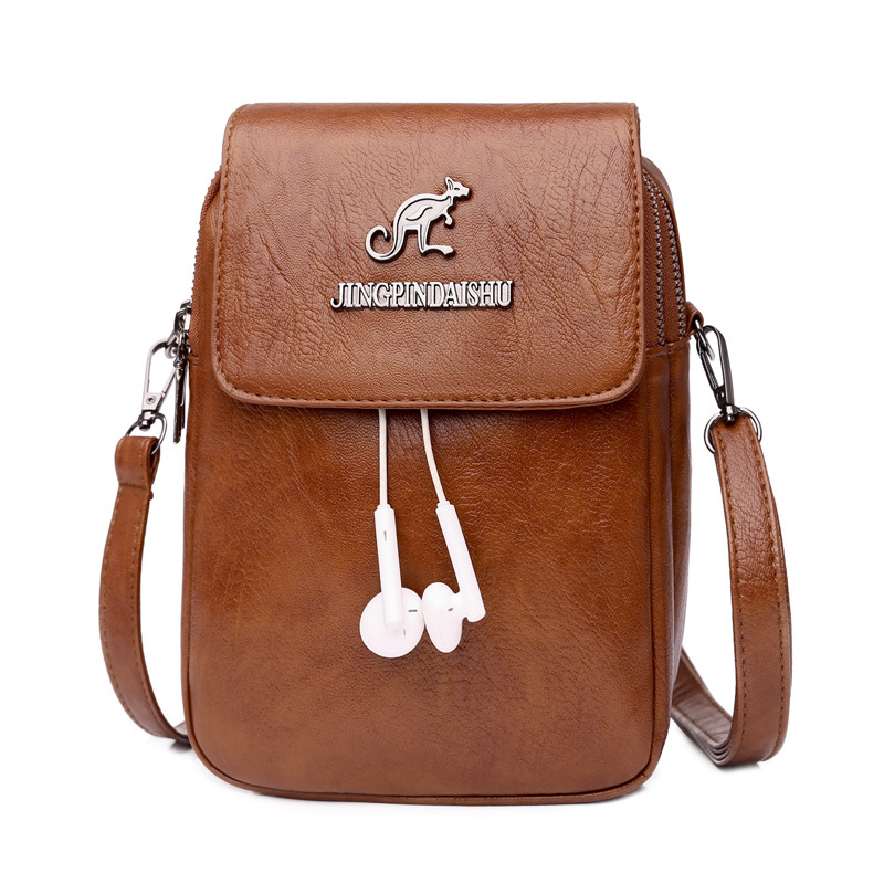 Vintage Woman Faux Leather Pho - огляд і ціна Women'S Kangaroo Bags