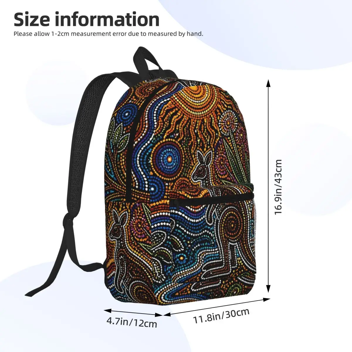 Aboriginal Kangaroo Abstract A - огляд і ціна Women'S Kangaroo Bags