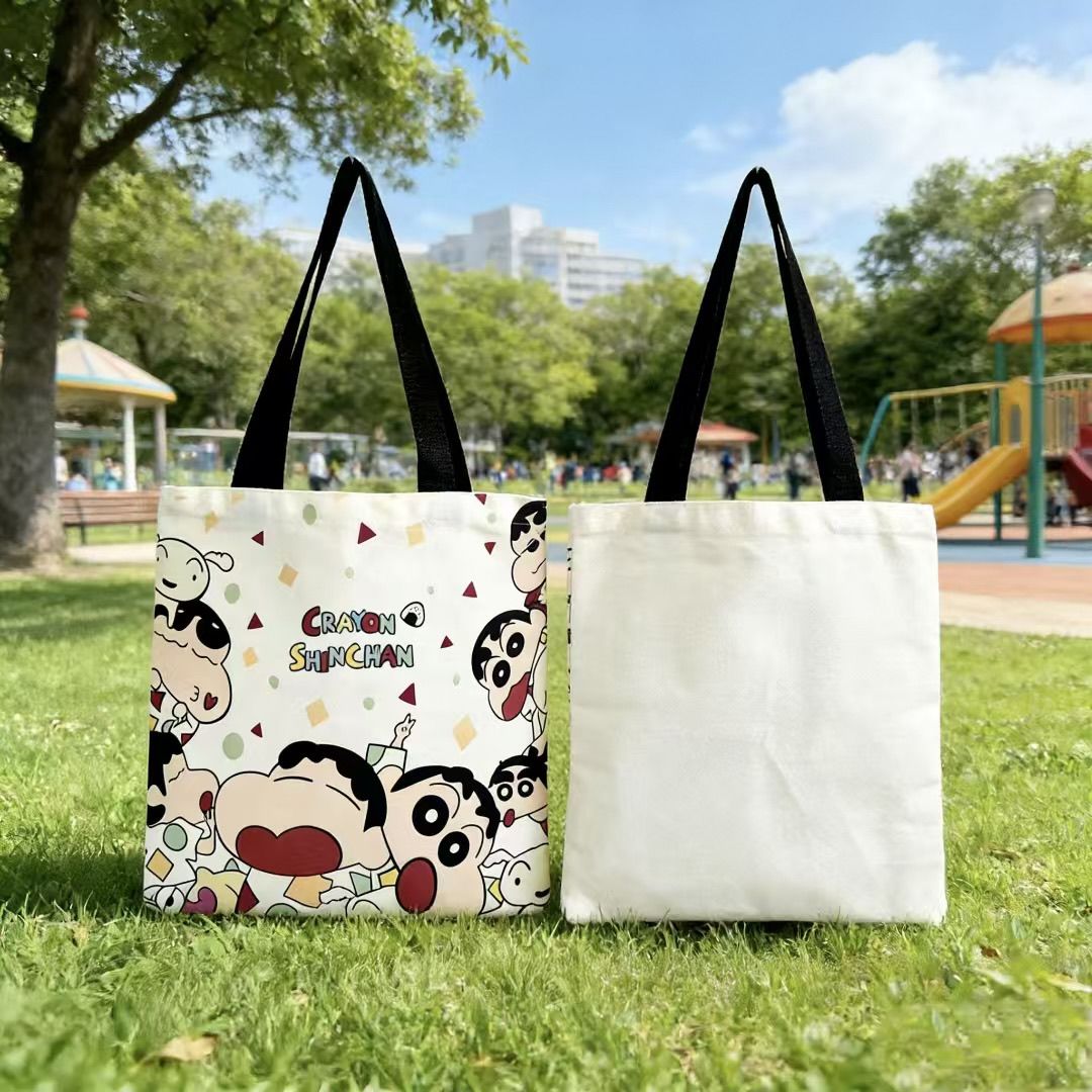 2026 New Crayon Shin-chan Canv - огляд і ціна Shopper Tote Canvas