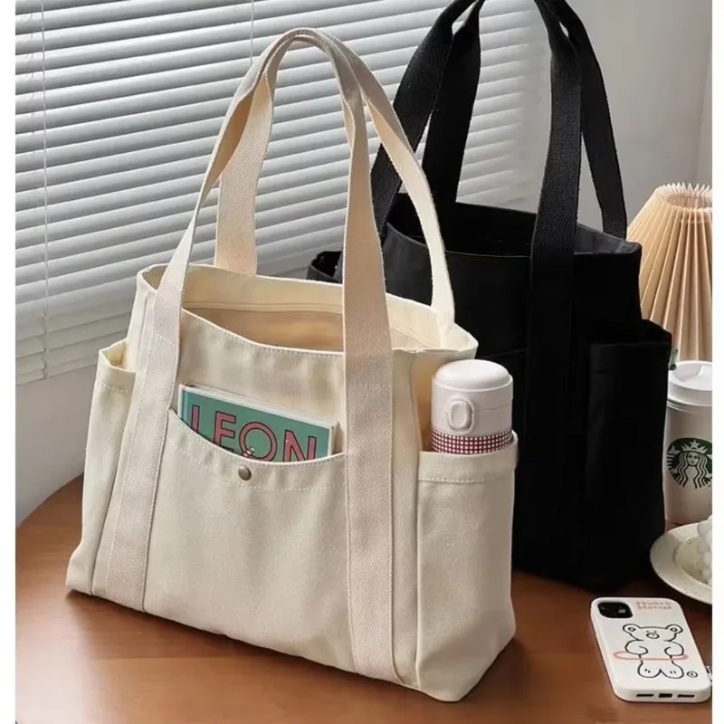 Large Capacity Canvas Tote Bag - огляд і ціна Shopper Tote Canvas