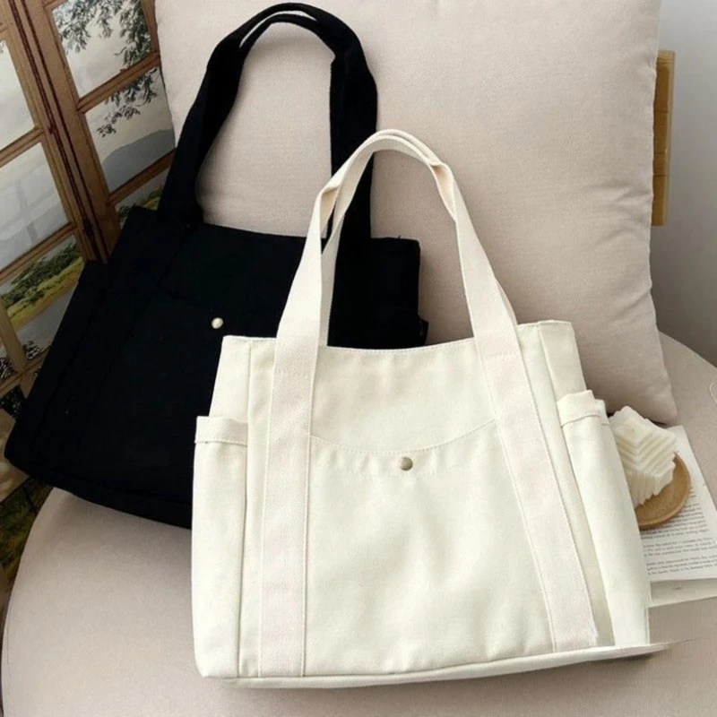 Large Capacity Canvas Tote Bag - огляд і ціна Shopper Tote Canvas