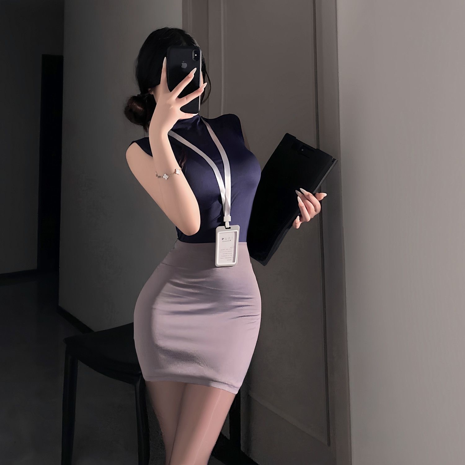 Sweet Skirts Set OL Sexy Pure  - огляд і ціна Women Bags For Office